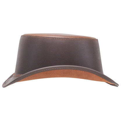 Bromley | Womens Leather Top Hat