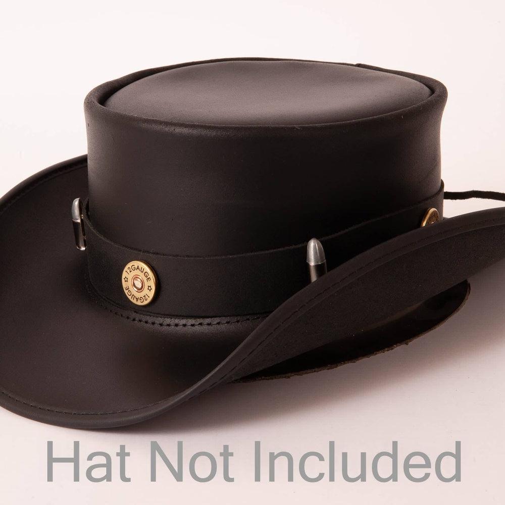 Bullet Black Hat Band by American Hat Makers