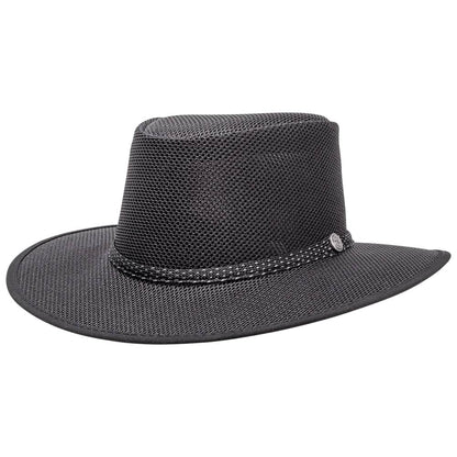 Cabana Black Mesh Sun Hat by American Hat Makers video