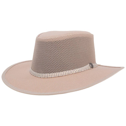 Cabana Ivory Mesh Sun Hat by American Hat Makers