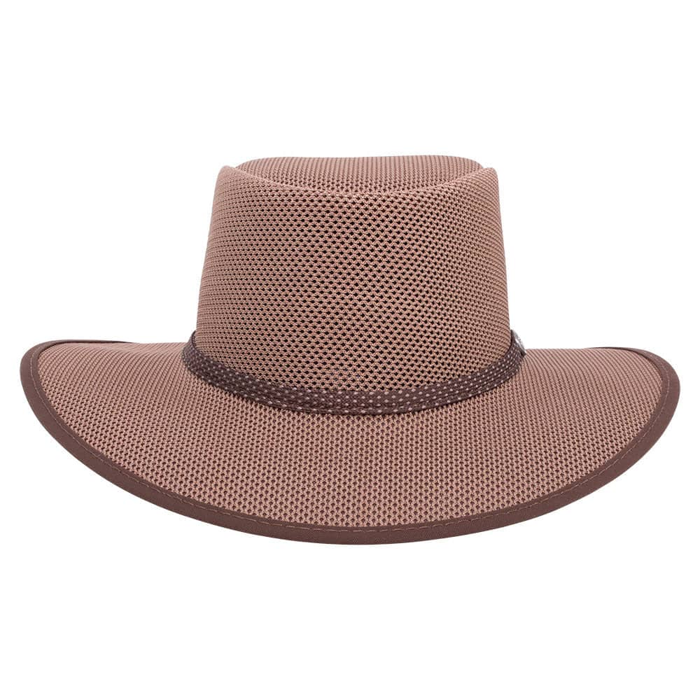 Cabana Walnut Mesh Sun Hat by American Hat Makers