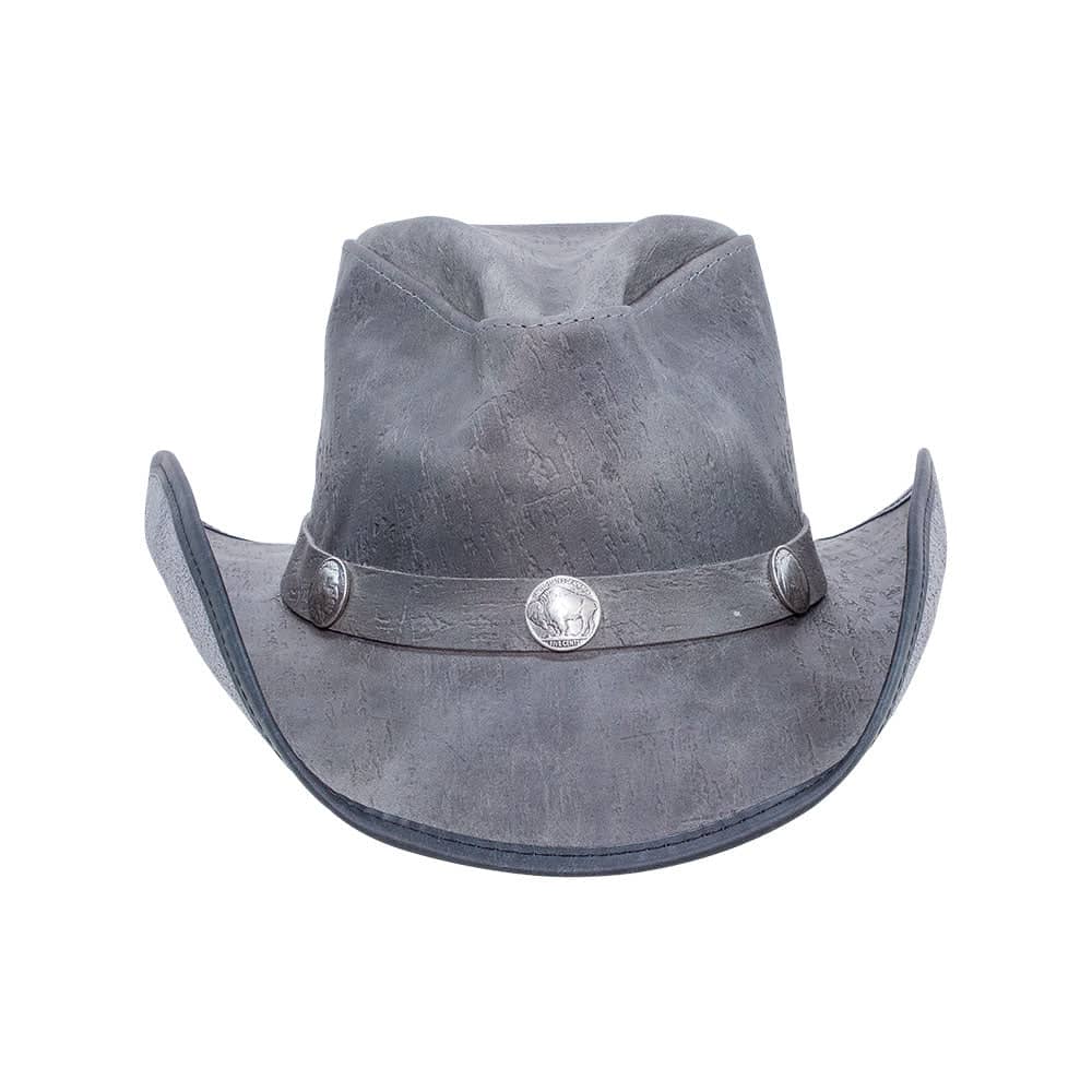 Cyclone Asphalt Leather Cowboy Hat by American Hat Makers