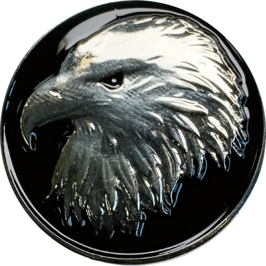 eagle head magnetic hat pin