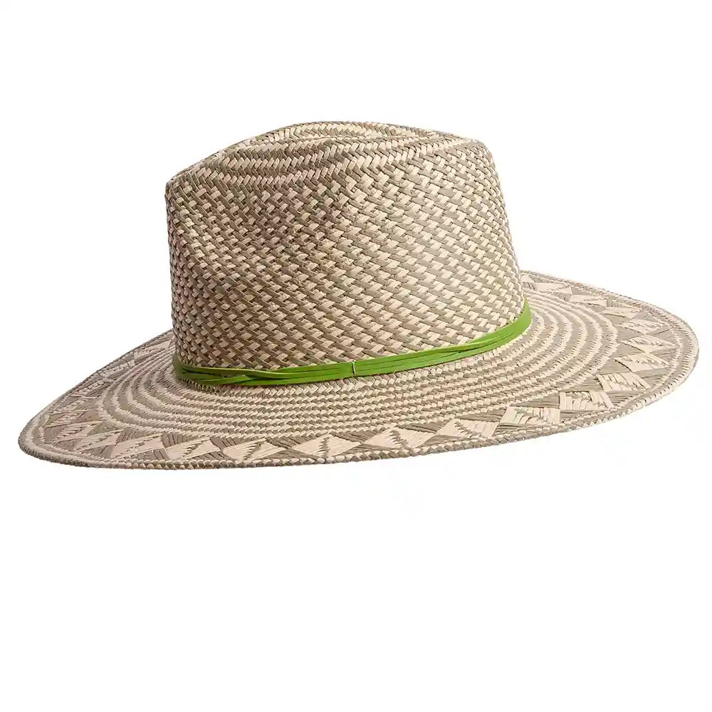 Eppie | Womens Two Tone Toyo Straw Sun Hat