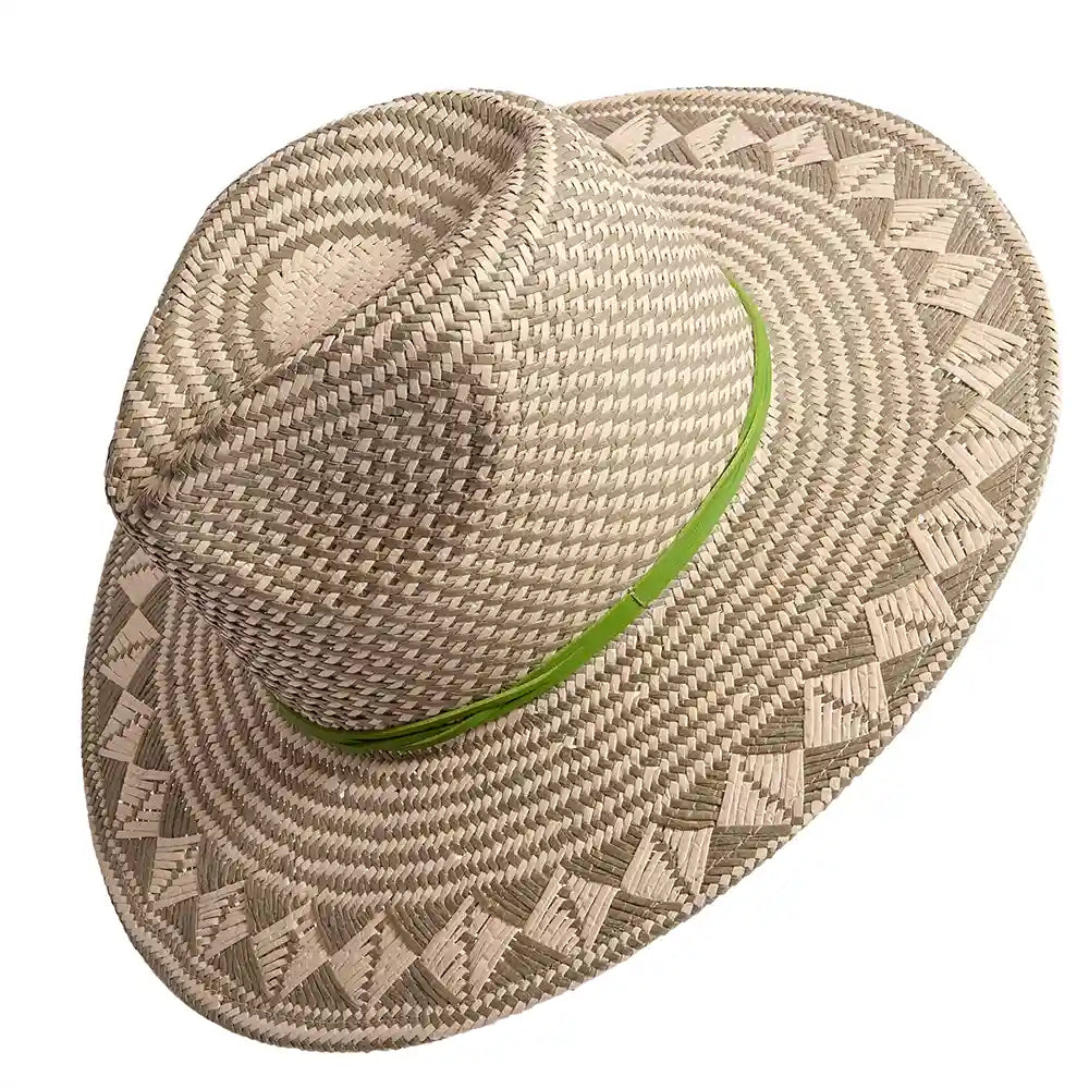 Eppie | Mens Two Tone Toyo Straw Sun Hat