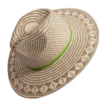 Eppie | Mens Two Tone Toyo Straw Sun Hat