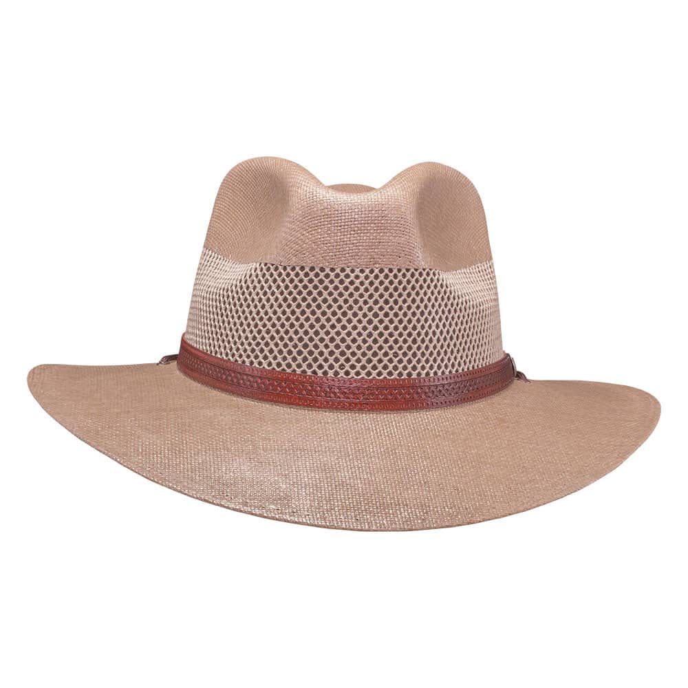 Florence Tan Straw Sun Hat by American Hat Makers