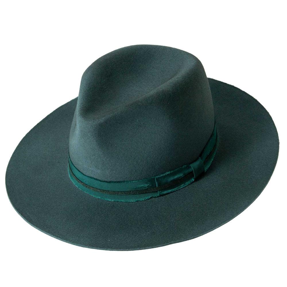 Greenwich Felt Fedora Hat by American Hat Makers angled view