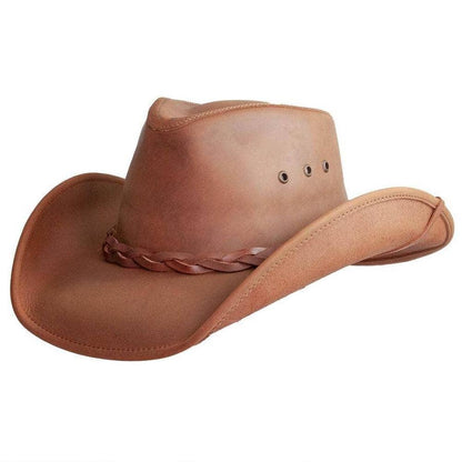 Hollywood Copper Leather Cowboy Hat by American Hat Makers