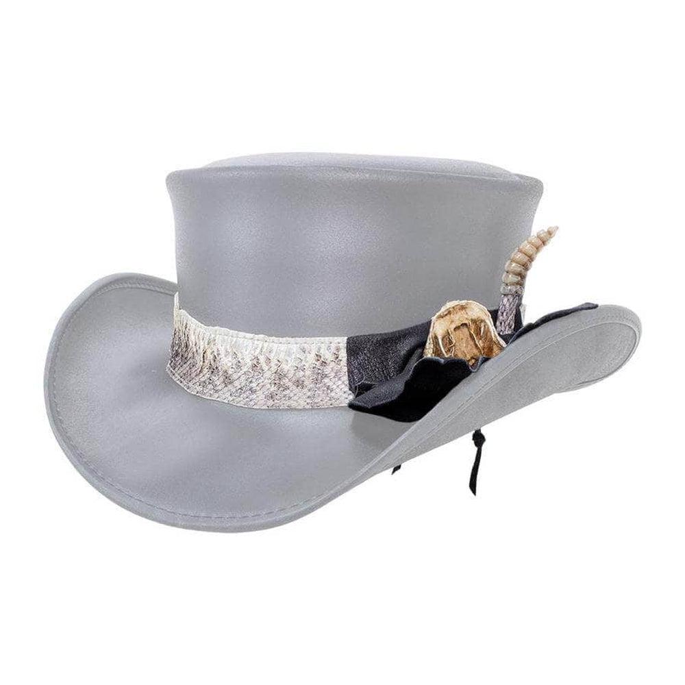 Rattlesnake with Deerskin Black Band by American Hat Makers