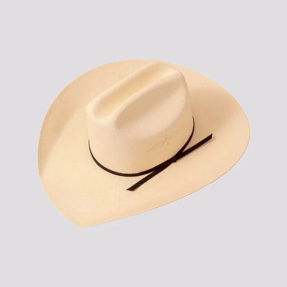 pioneer cream straw cowboy hat american hat makers top view
