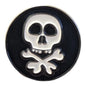 Skull Cross Bones Magnetic Hat Pin