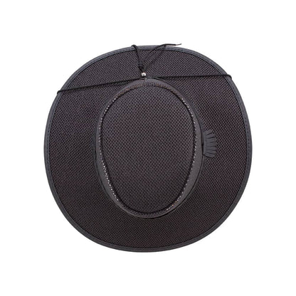 Soaker Black Mesh Sun Hat by American Hat Makers - Video