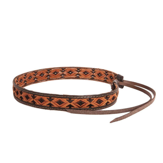 Woody Brown Cowboy Hat Band by American Hat Makers